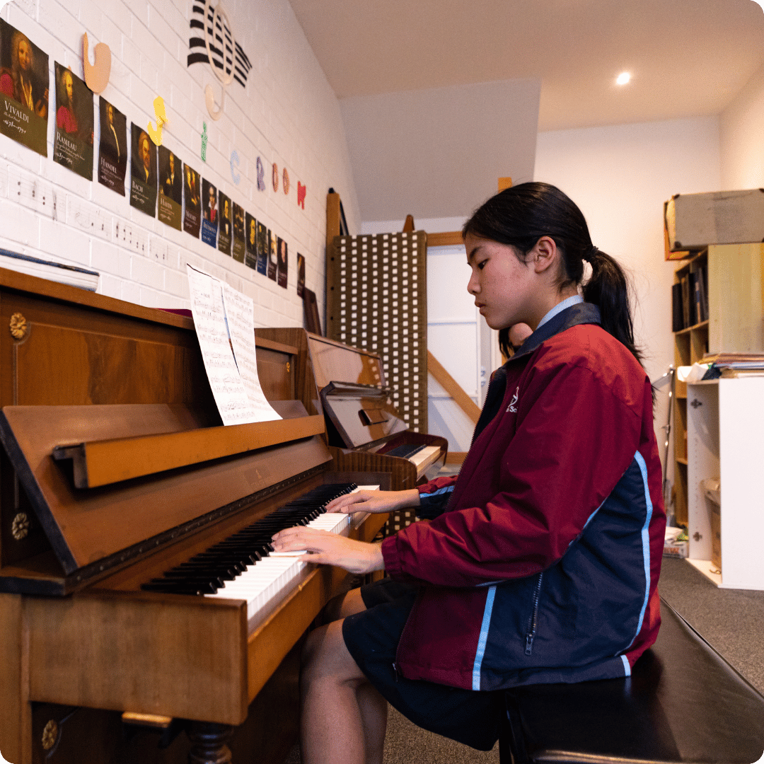 Music room in use of venue