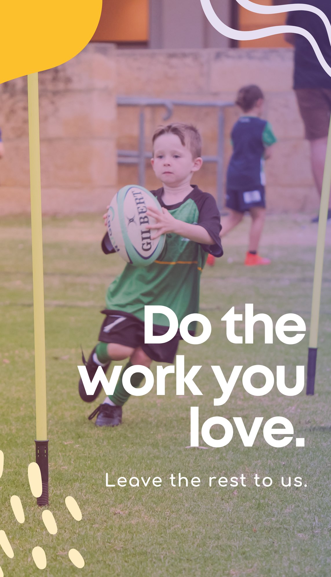 Do the work you love - Sports & rec