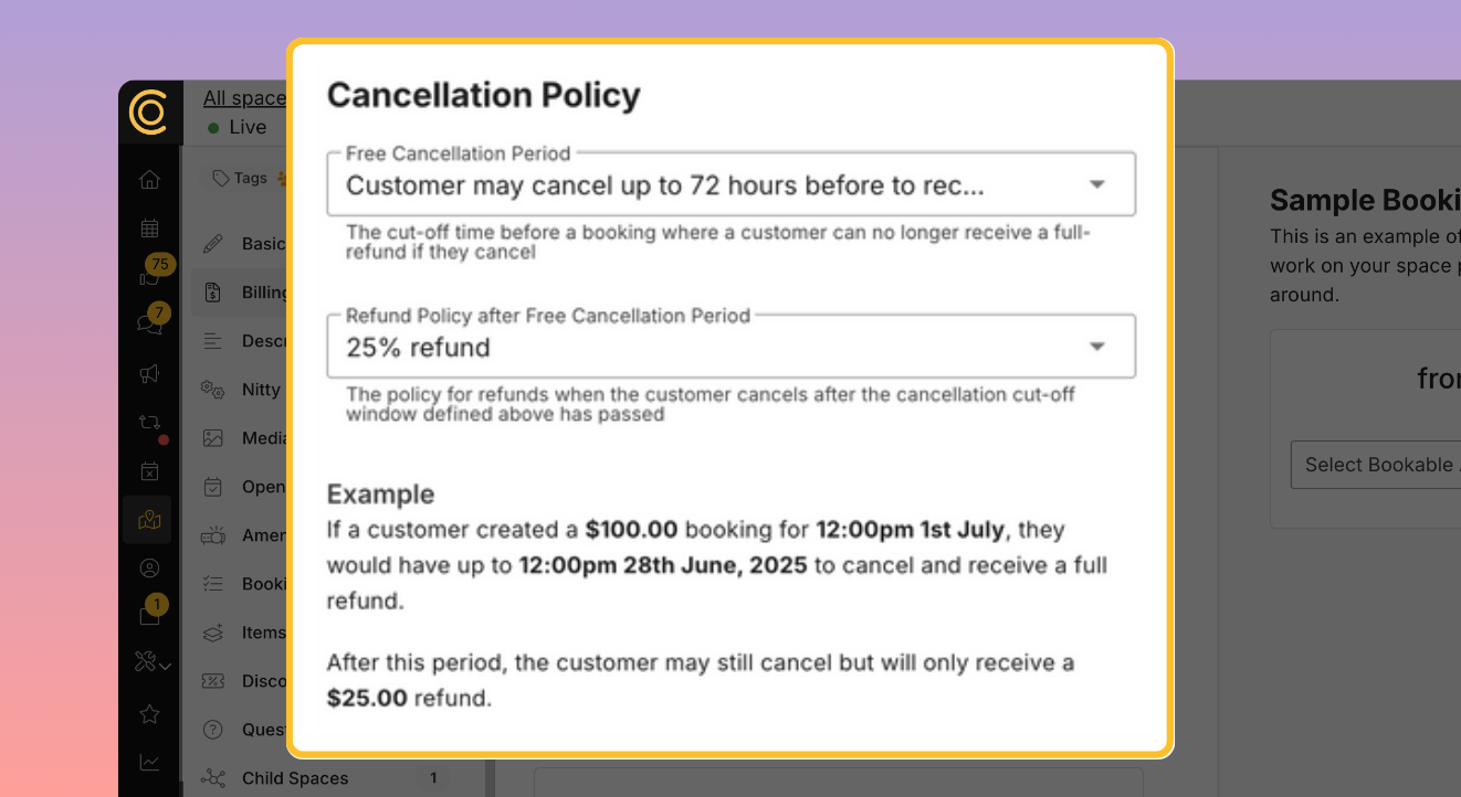 Custom Booking Rules