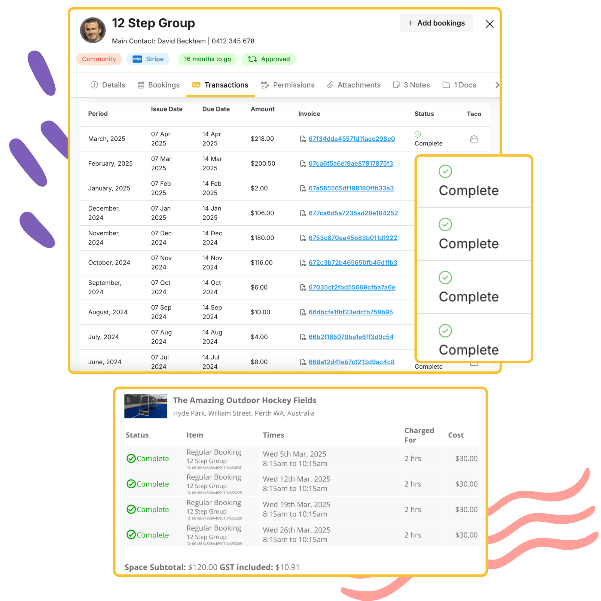 Automated Invoice Collection