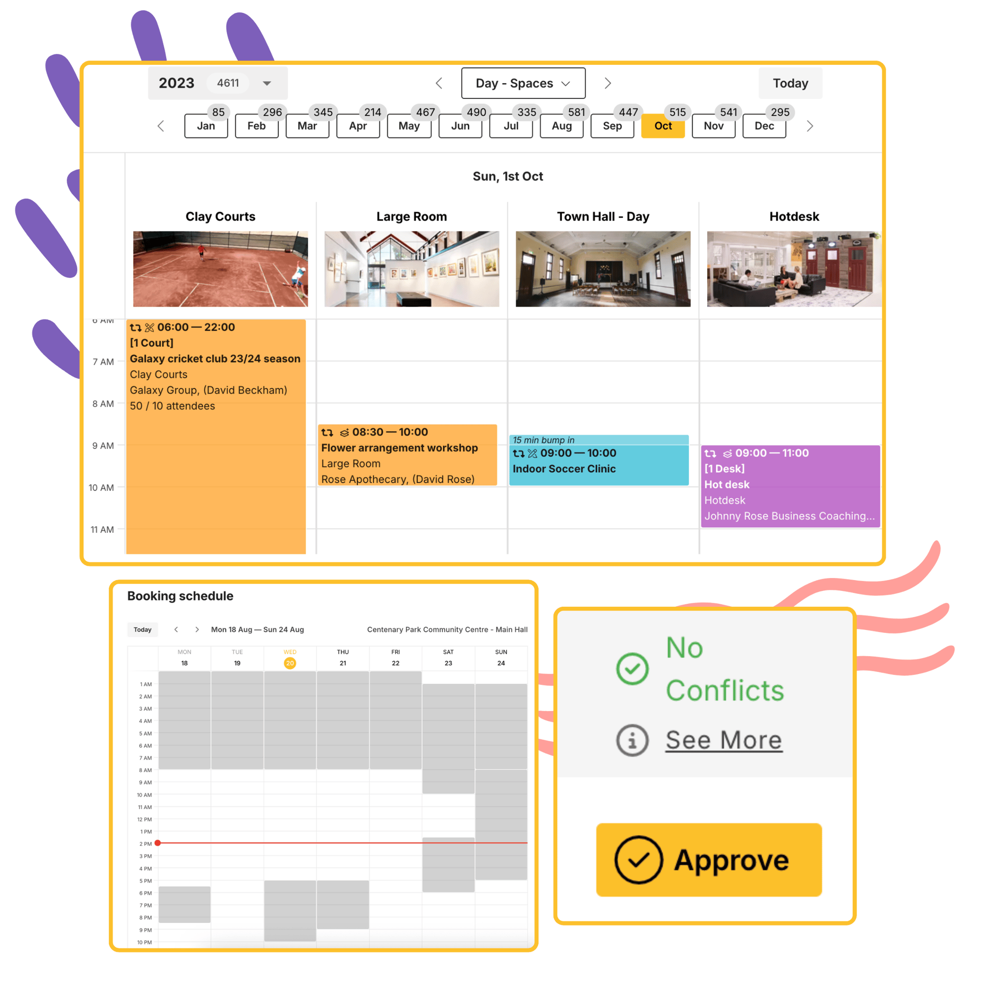 Booking Calendar Feature