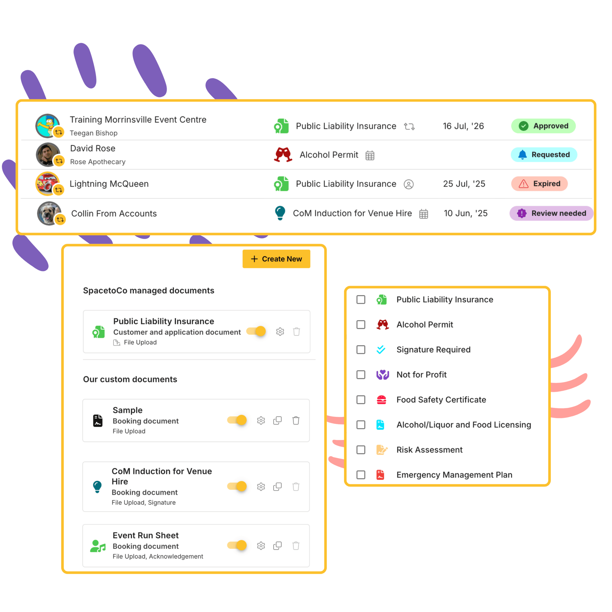 Hirer Document Management 1