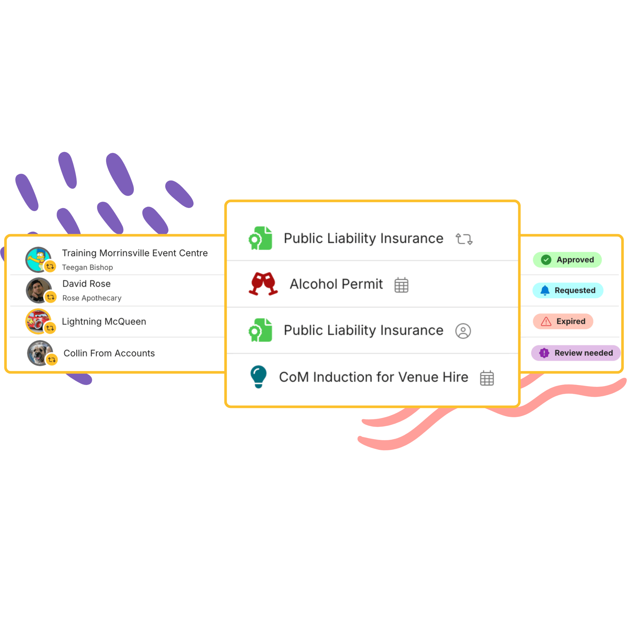 Hirer Document Management Feature