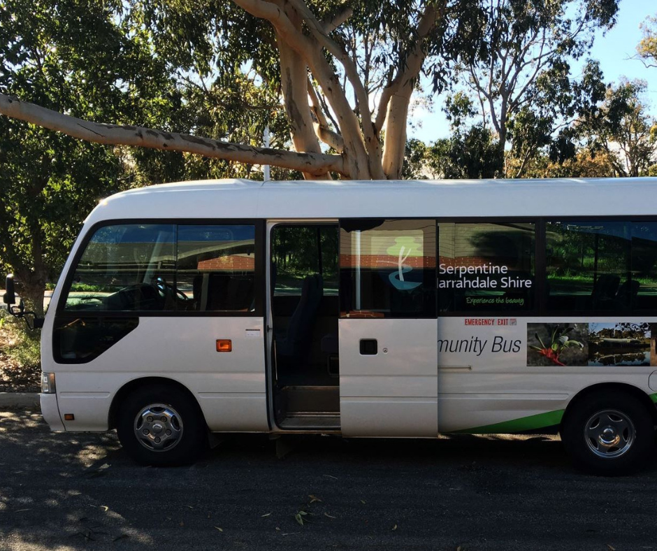 serpentine jarrahdale community bus