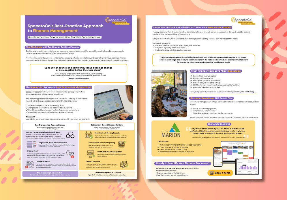 Finance 1-pager