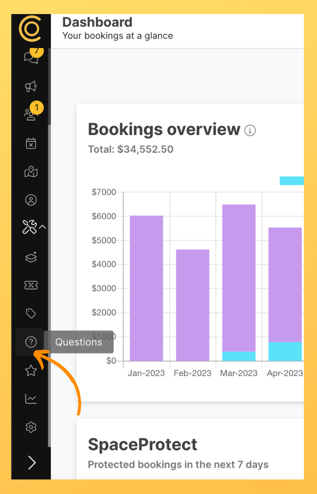 booking questions