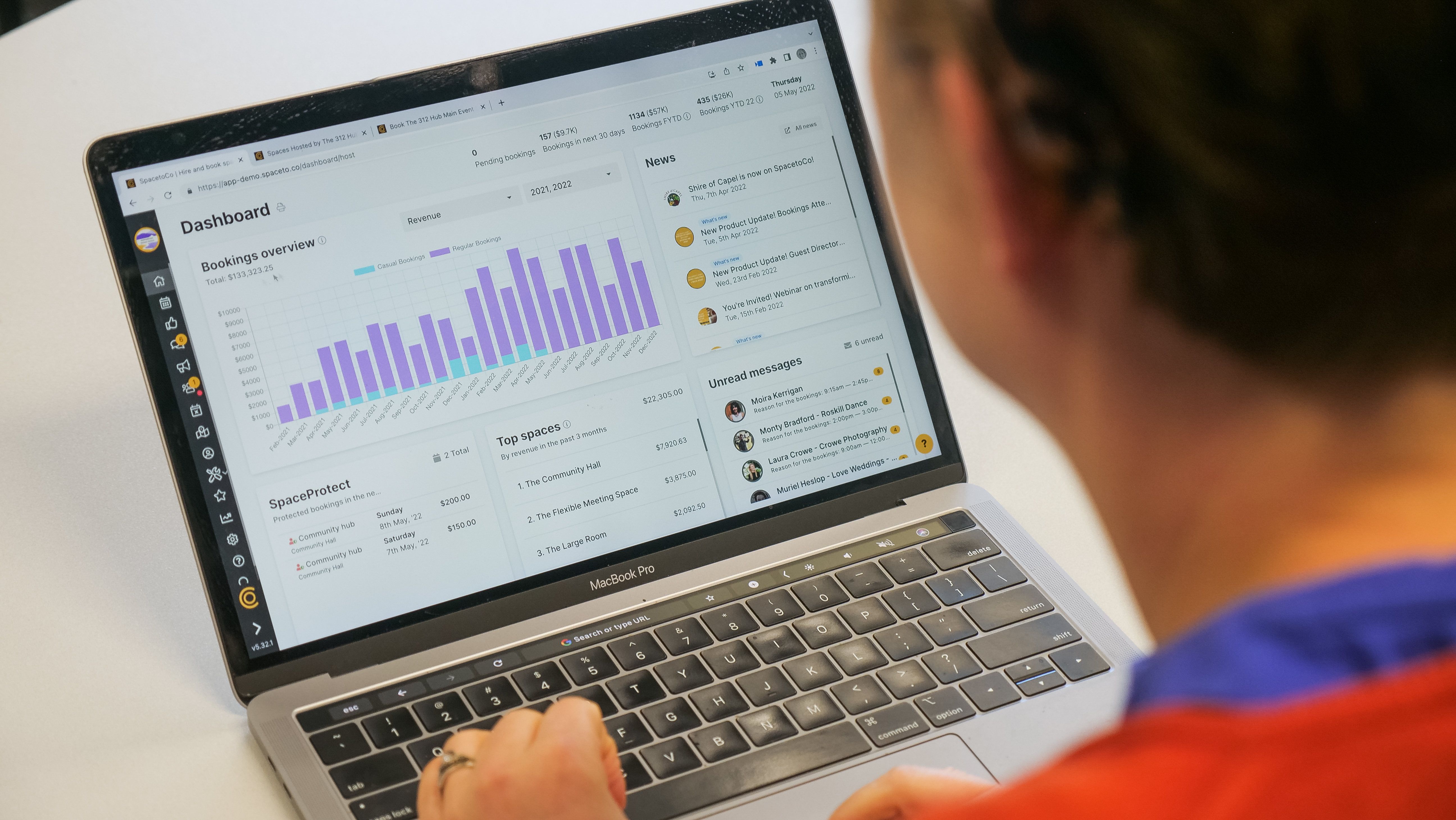 Tired of grappling about for data on your community centre bookings?