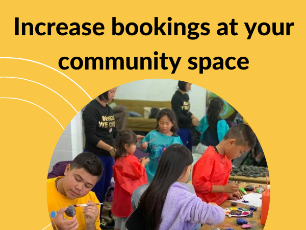 Increase bookings at your community space