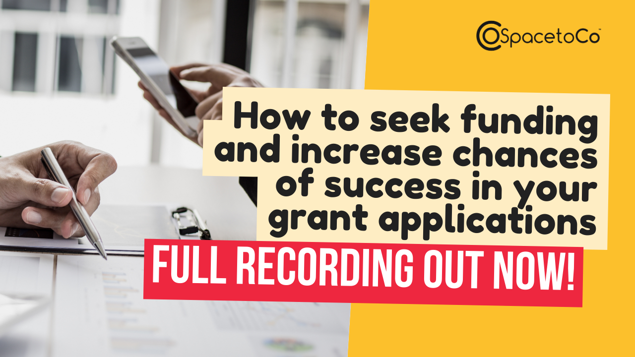 The simplicity of it all - funding and grant applications