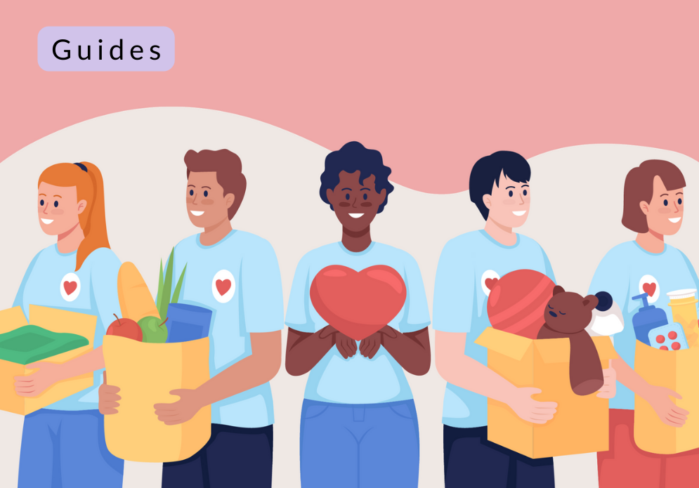 Guides and eBooks for Community Centres and Venues_Helping hands - volunteers