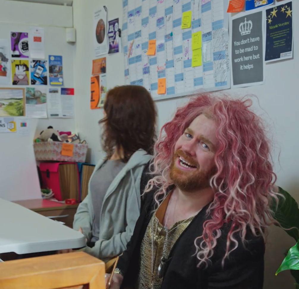 Father time welcomes you to SpacetoCo