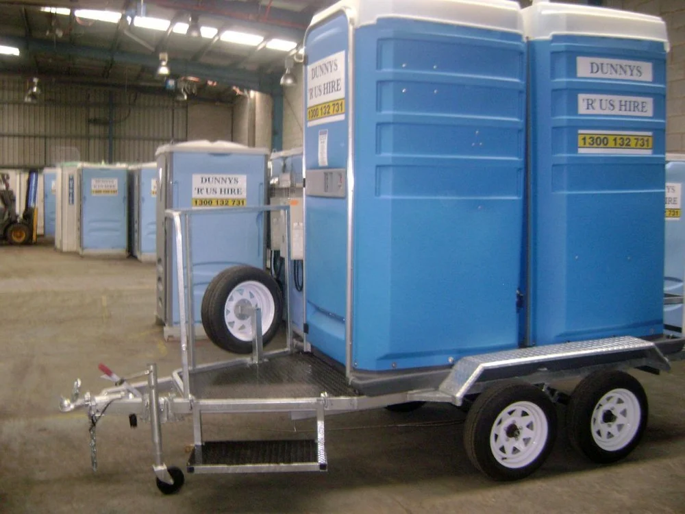 portable toilets